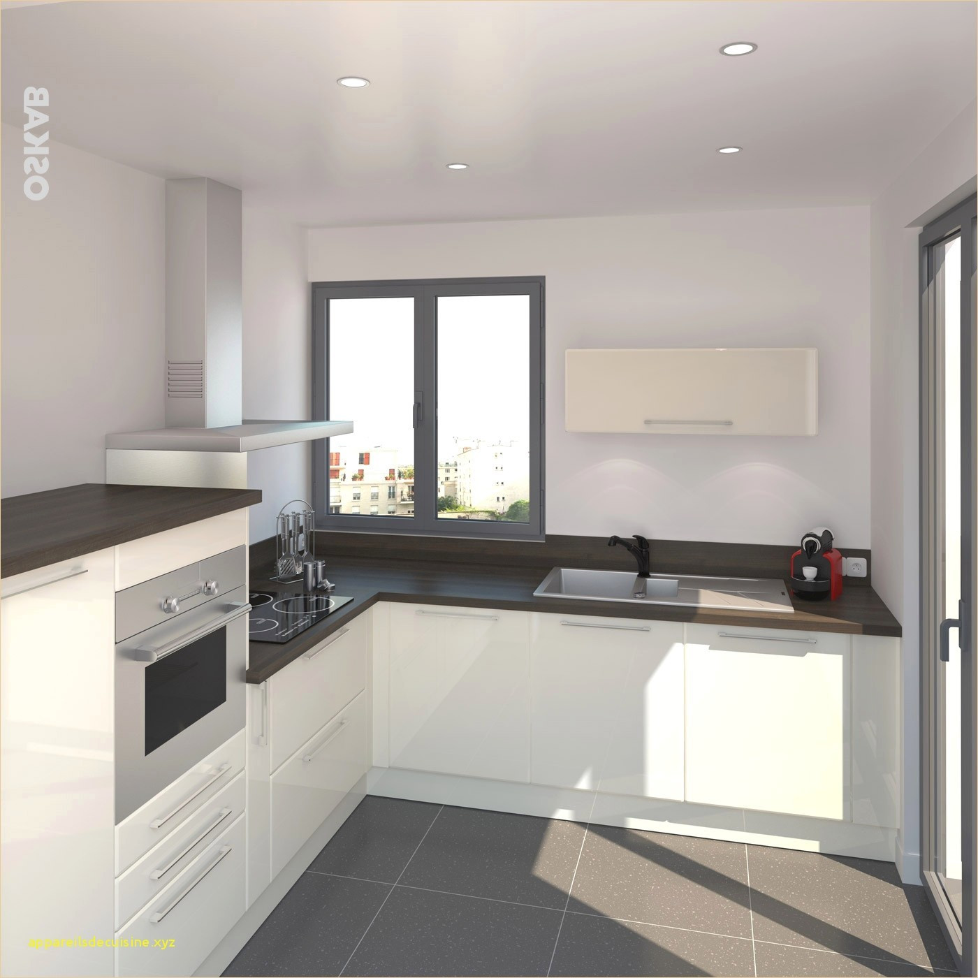 Carrelage sol cuisine provencale