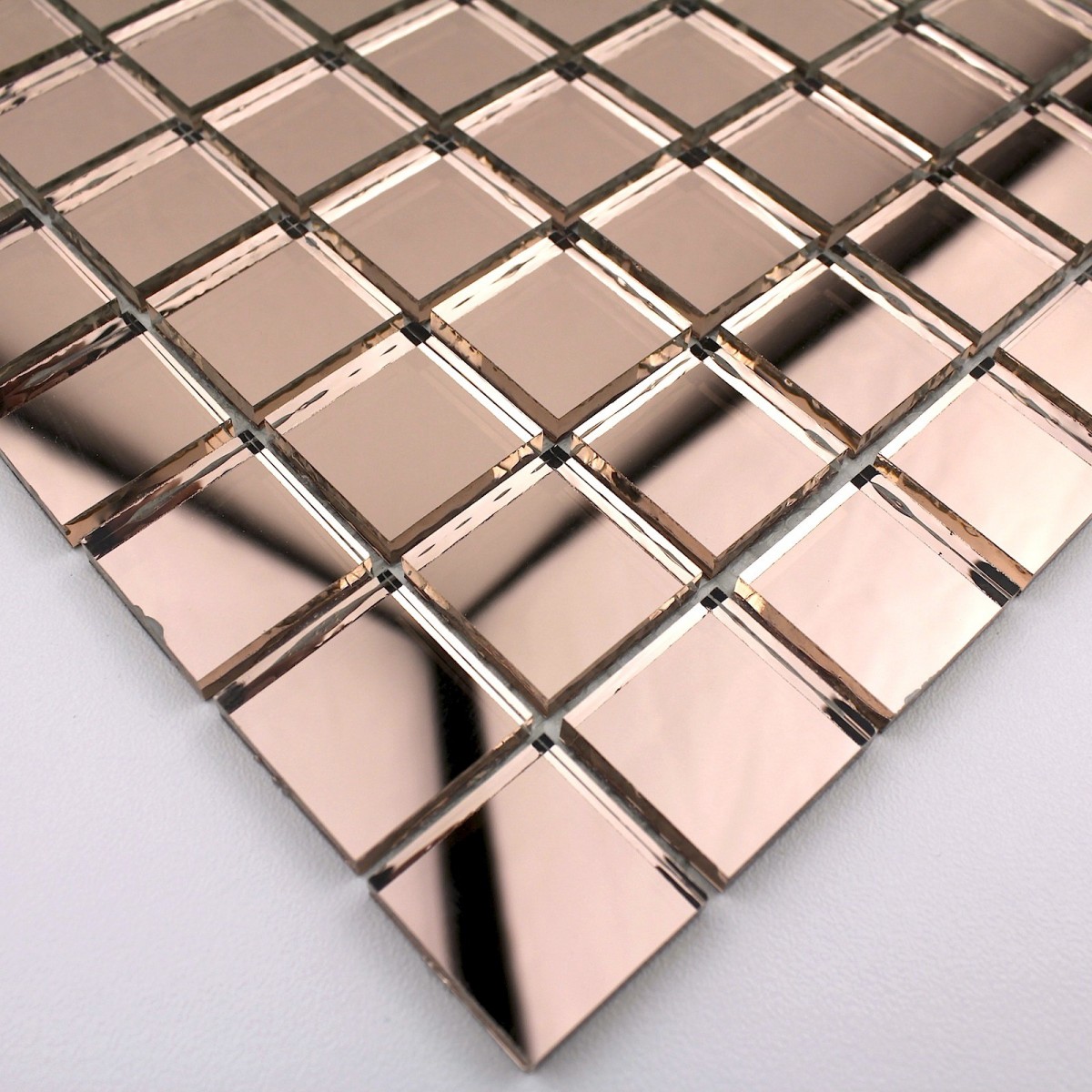 Carrelage mosaique effet miroir