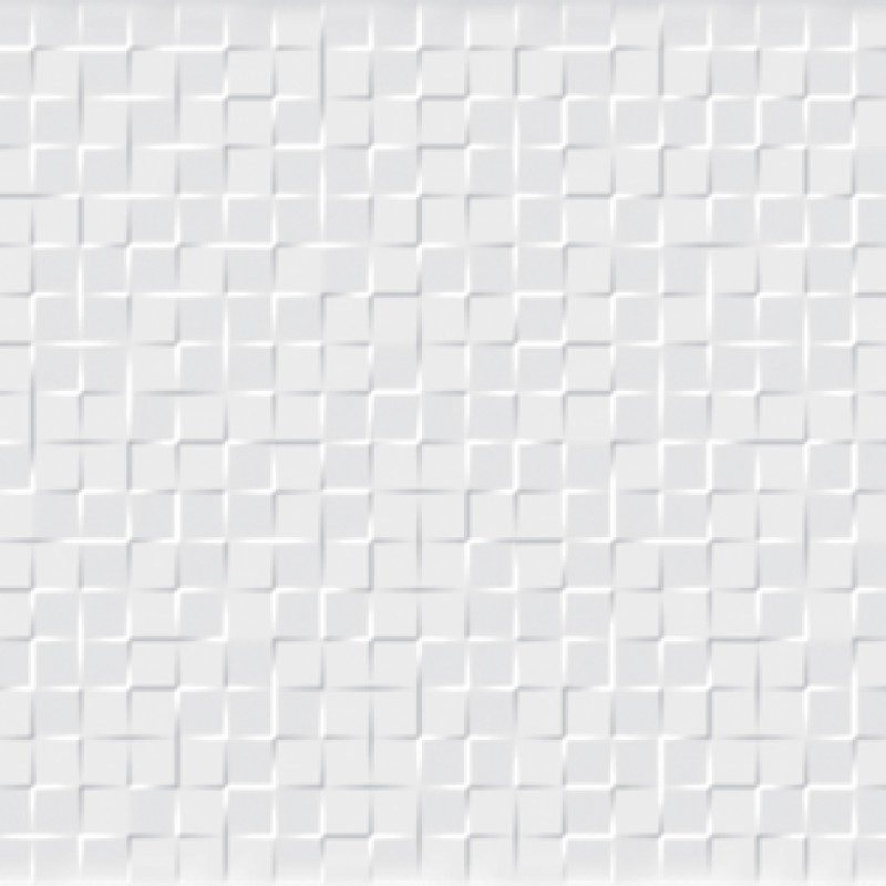 Carrelage mural hexagonal blanc