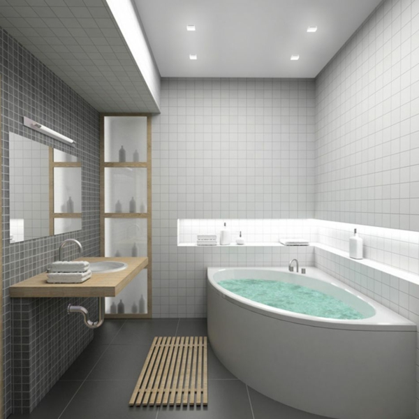Carrelage mural pour baignoire