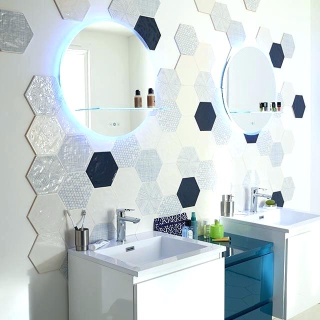 Carrelage hexagonal vert