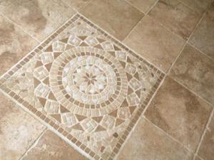 Carrelage exterieur avec motif