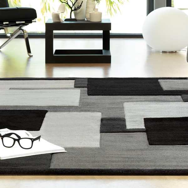 Carrelage gris tapis