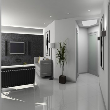 Carrelage ultra brillant