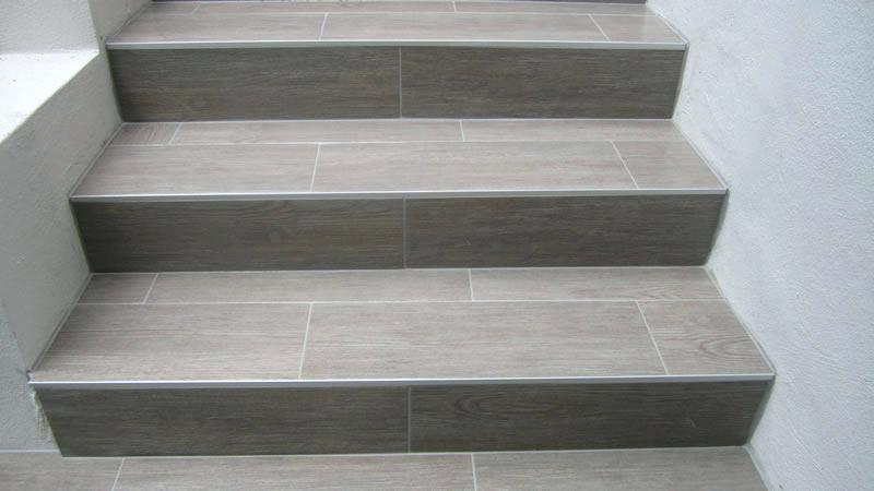 Carrelage antiderapant pour escalier interieur
