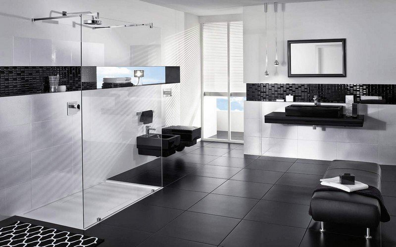 Carrelage blanc ultra brillant