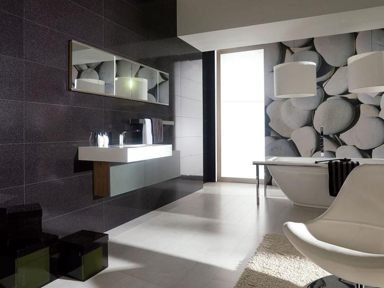 Carrelage salle de bain sol et mur