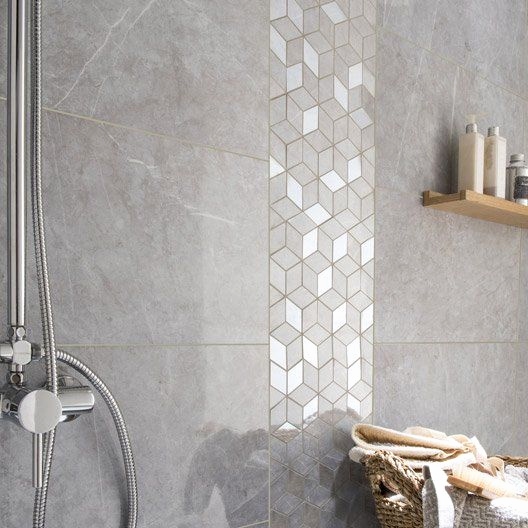 Carrelage gris brume leroy merlin