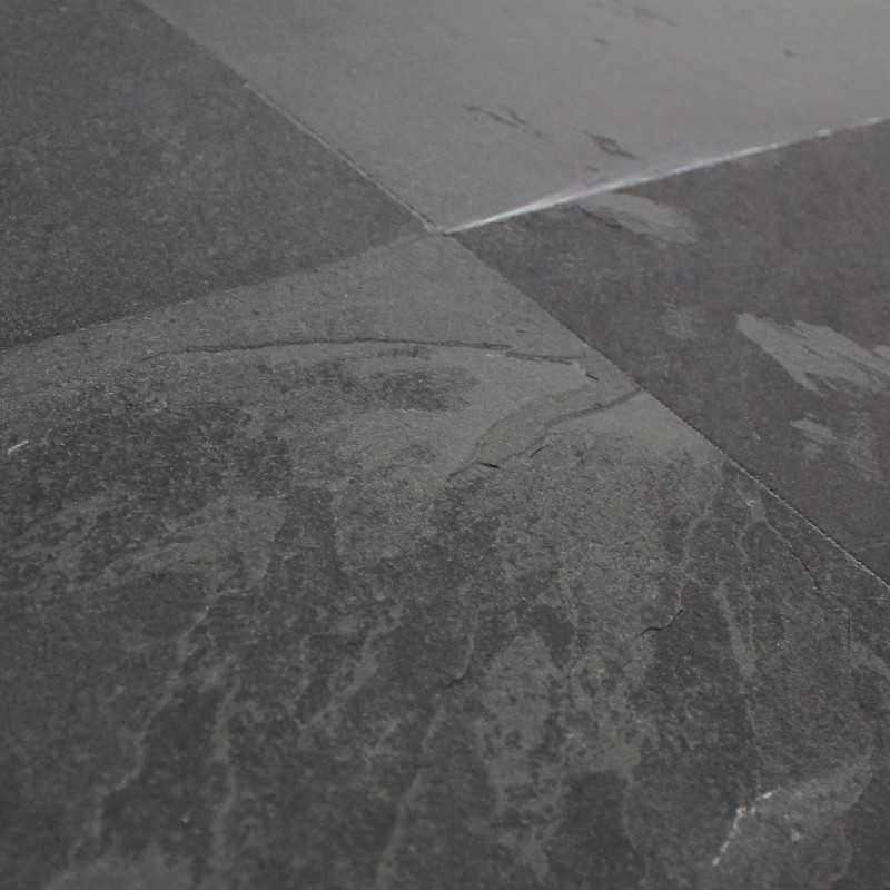 Carrelage ardoise noir
