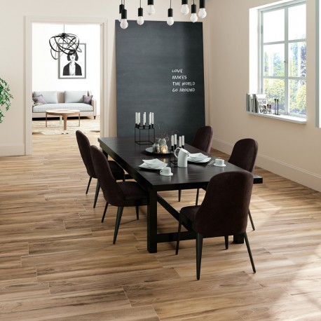 Carrelage bois miel