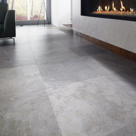 Carrelage anthracite mat