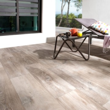 Terrasse bois carrelage