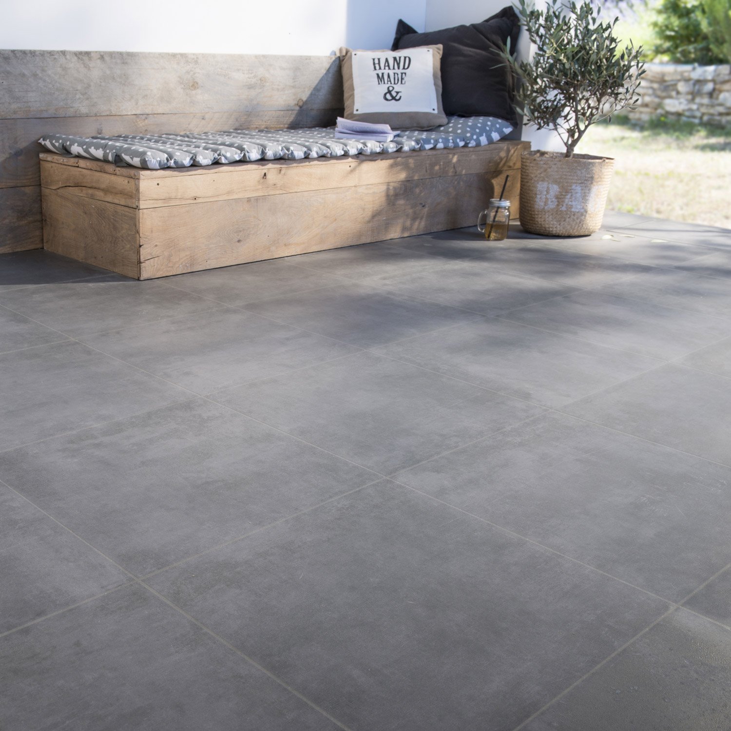 Carrelage exterieur fin de serie
