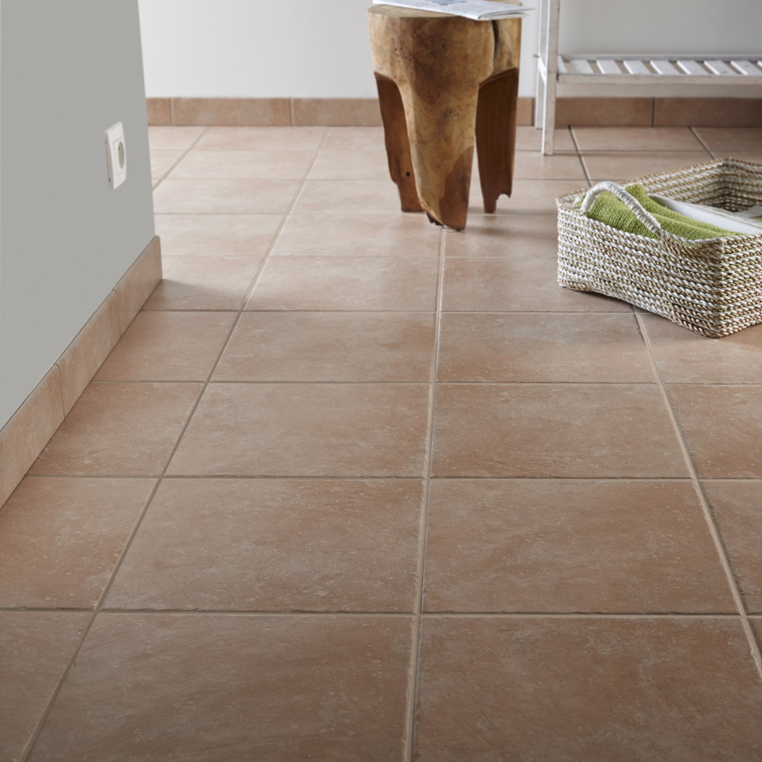 Carrelage rose