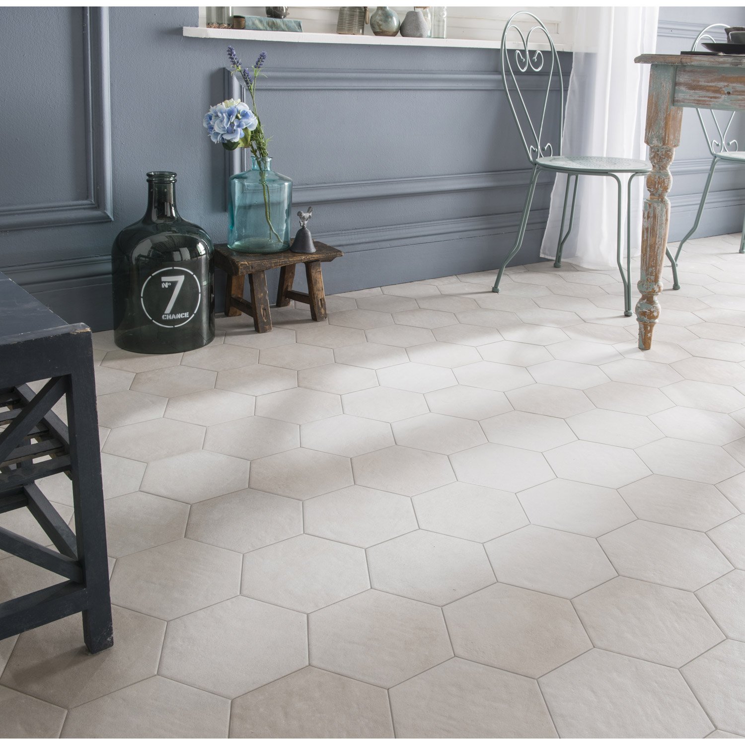 Carrelage volpino blanc