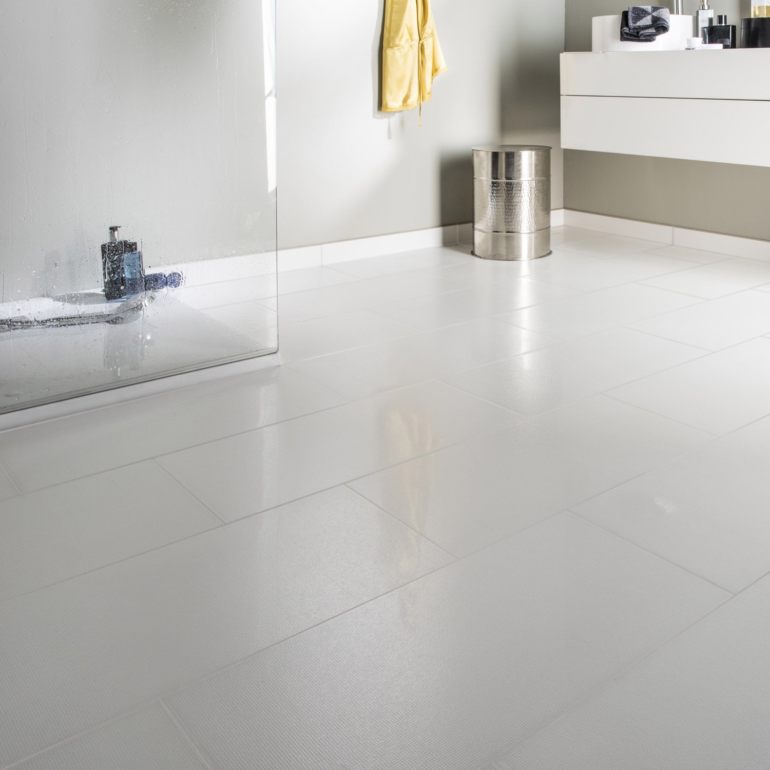 Carrelage noir brillant 30 x 60