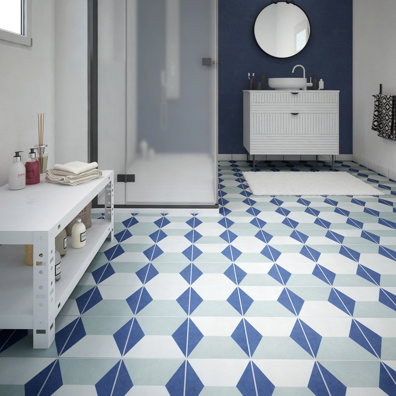 Carrelage hotel blanc leroy merlin