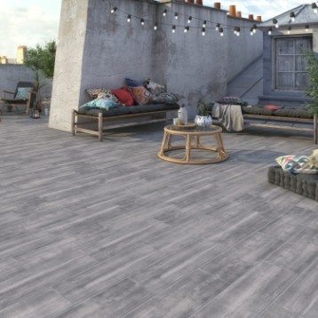 Carrelage imitation bois teck