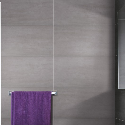 Carrelage gris clair salle de bain