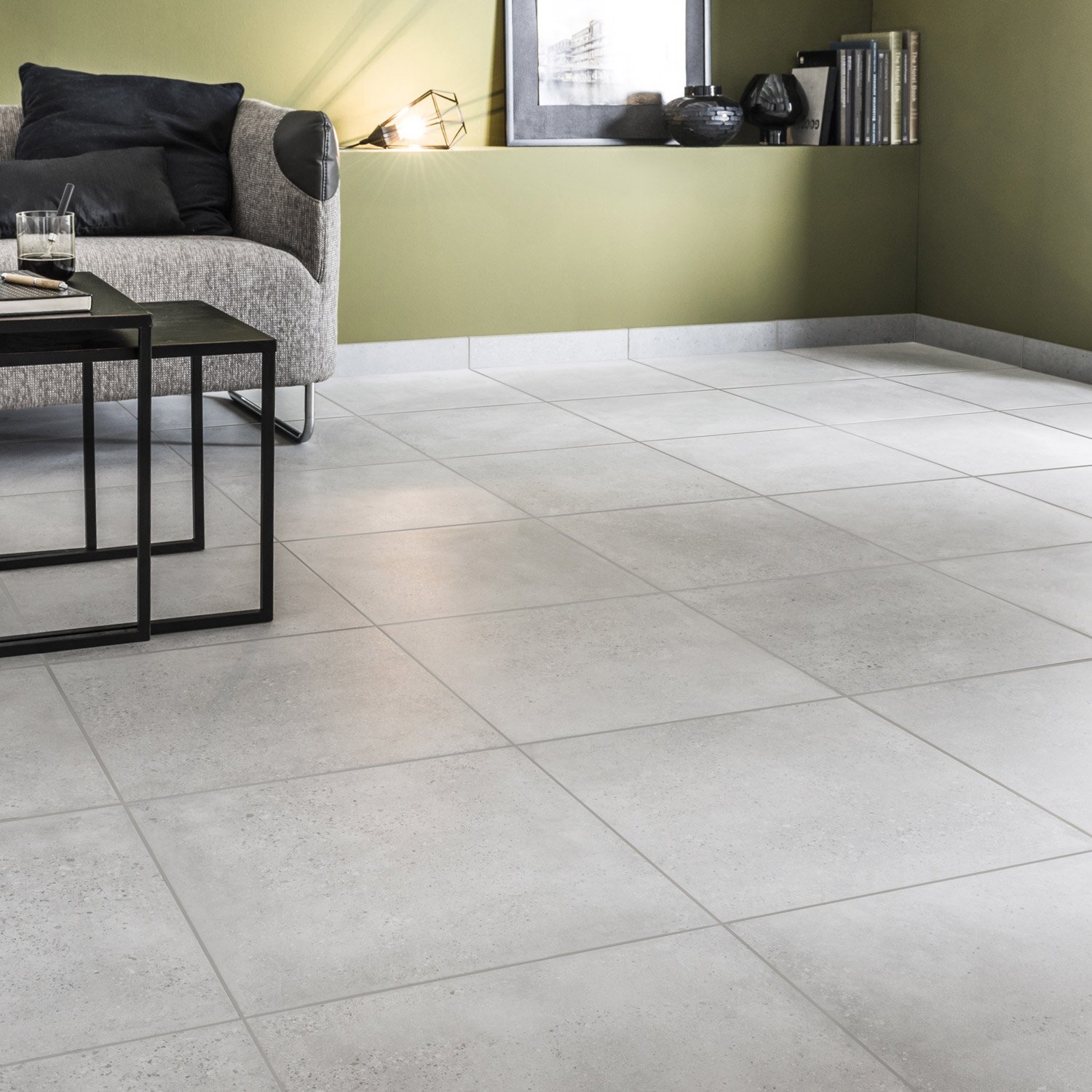 Carrelage gris 45 x 45