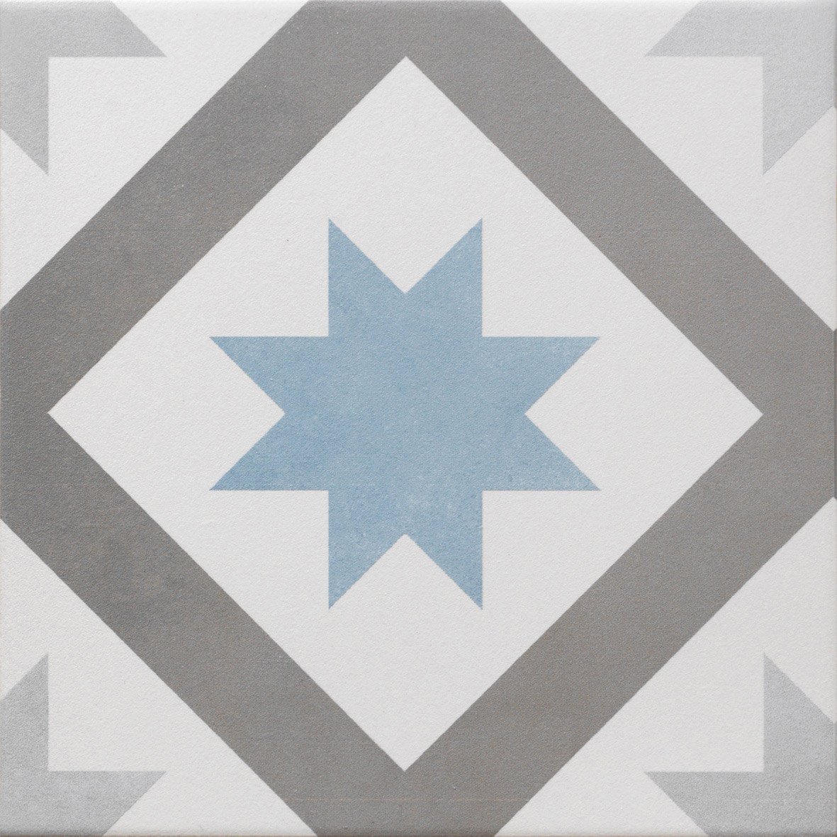 Carrelage gris bleuté