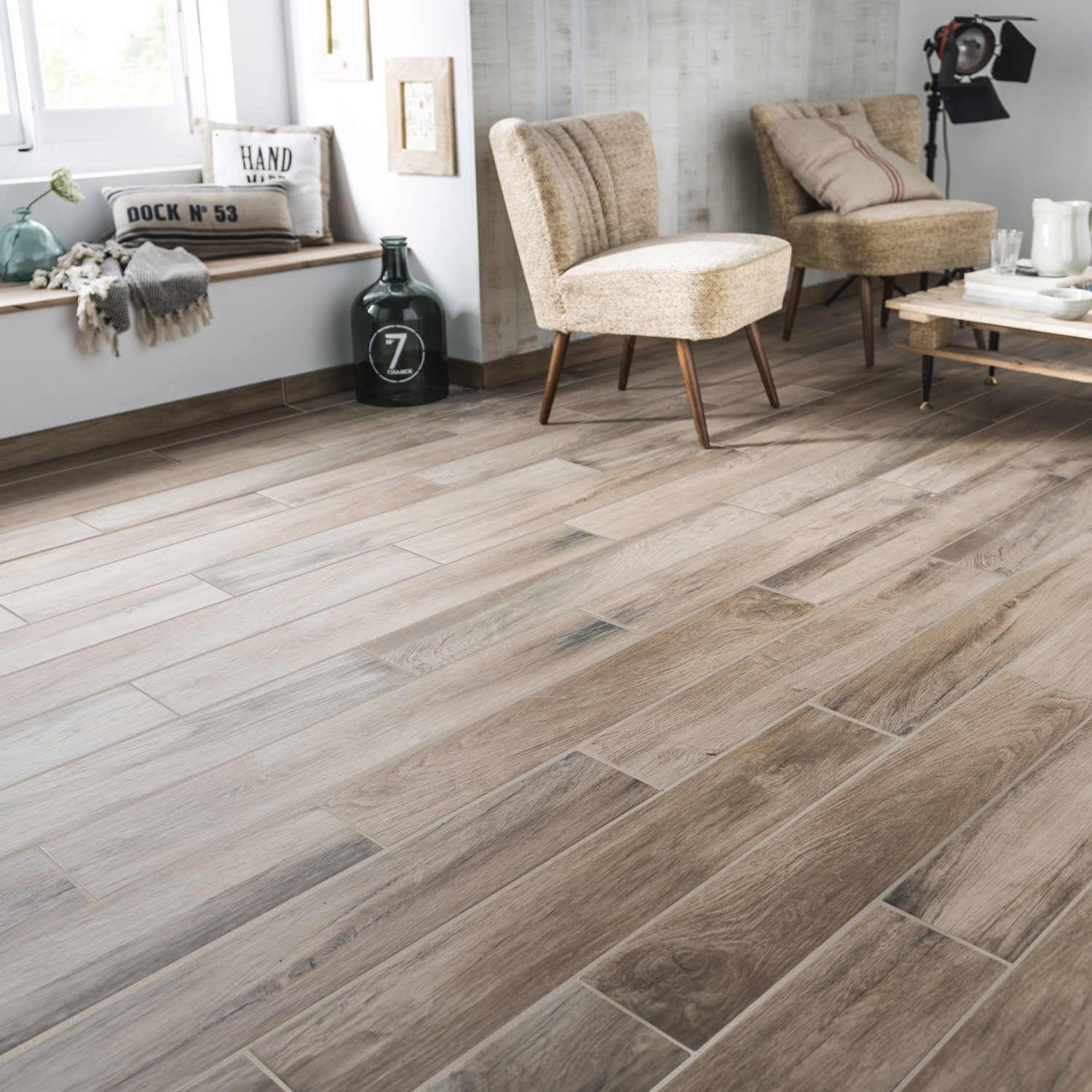 Carrelage façon bois