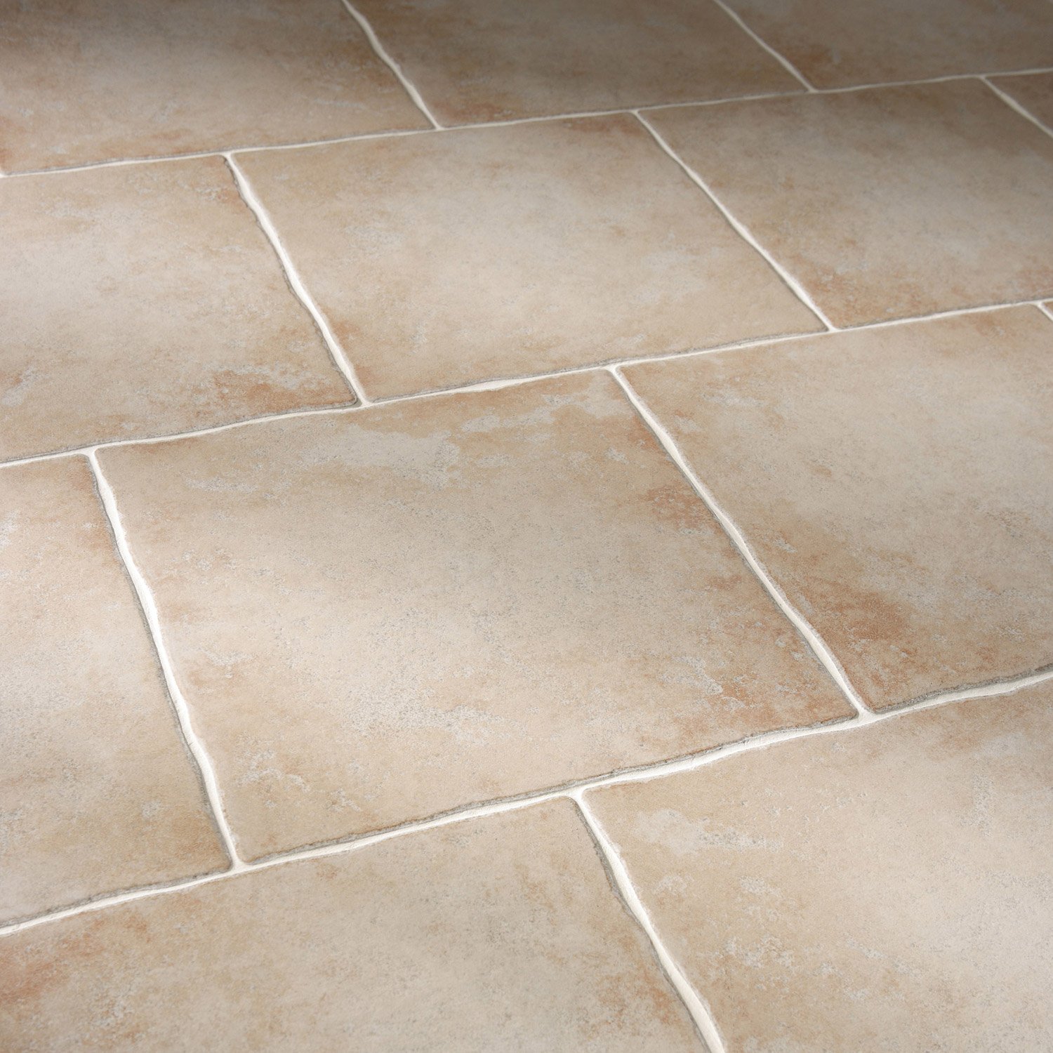 Carrelage ancien rose