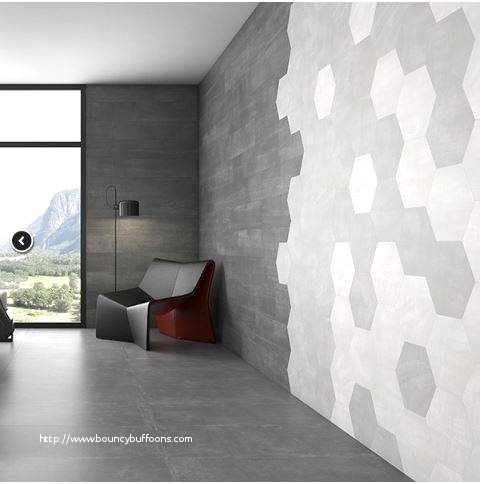 Carrelage hexagonal grand format