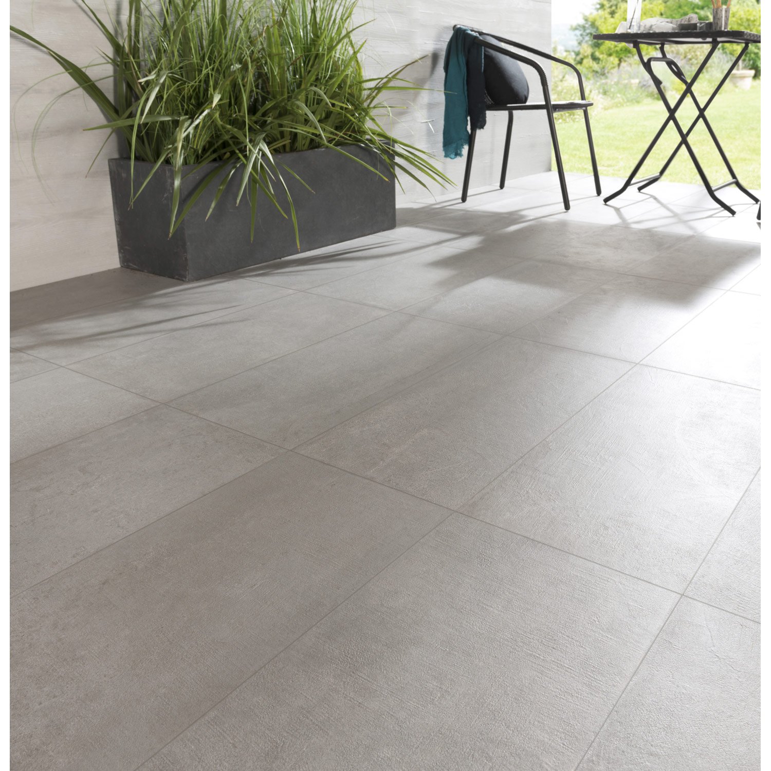 Carrelage exterieur beton