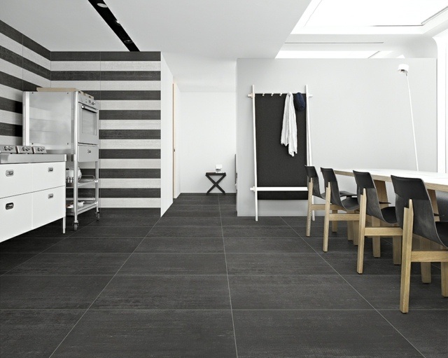 Carrelage imitation ardoise grand format
