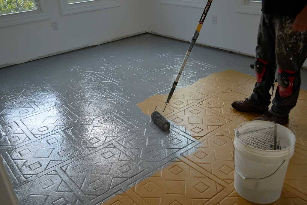 Carrelage fin sol cuisine