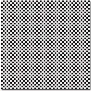 Carrelage mosaique noir et blanc