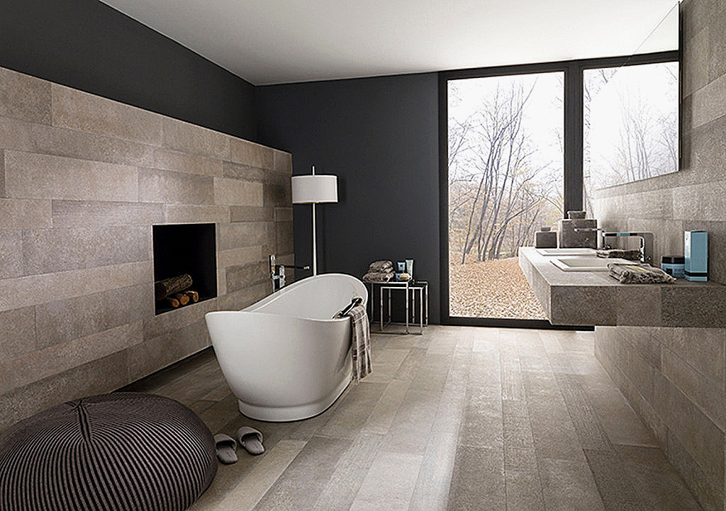 Carrelage taiga bois vintage