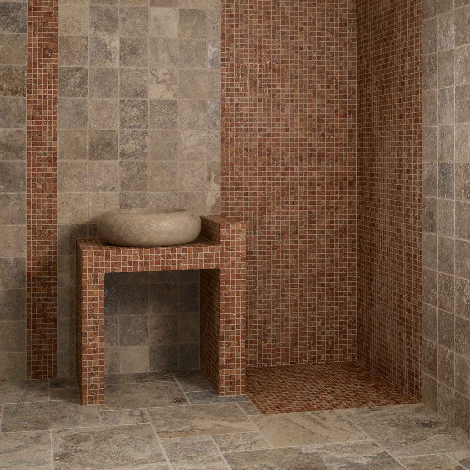 Carrelage mosaique pierre naturelle