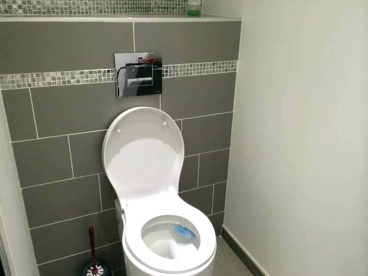 Carrelage pour wc suspendu