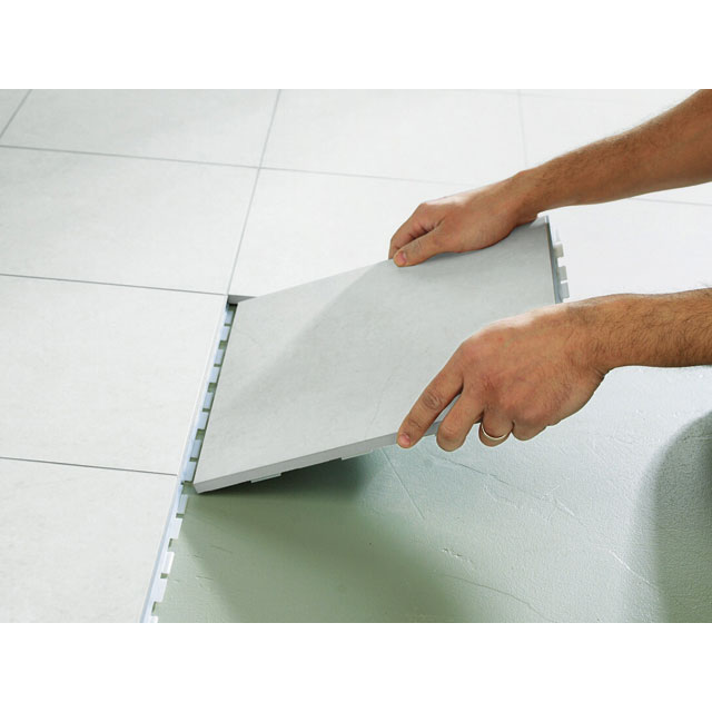Dalle carrelage a clipser