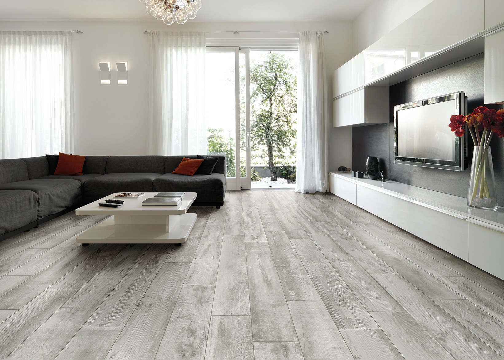 Carrelage imitation bois chene
