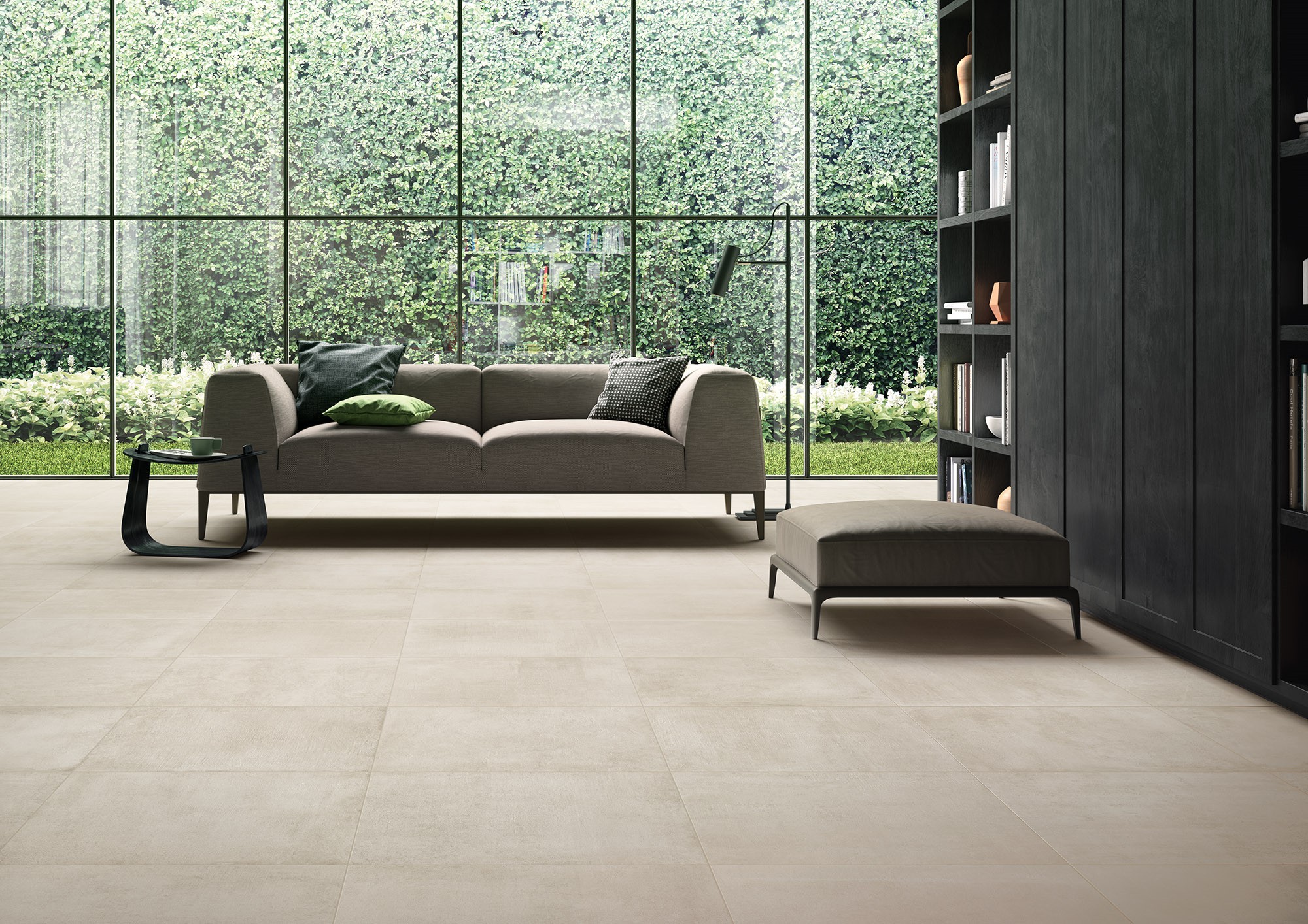 Carrelage jungle anthracite