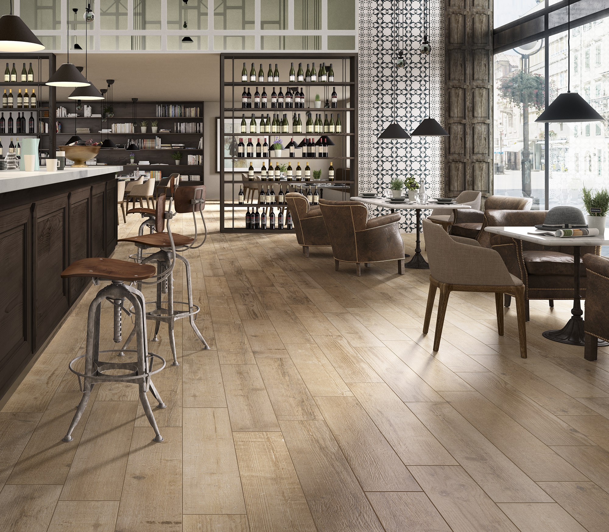 Carrelage imitation parquet joint 3 mm