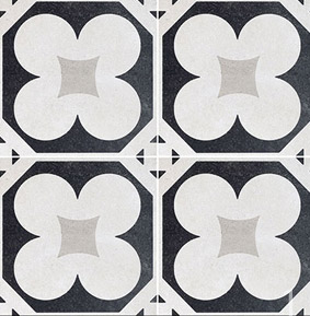 Carrelage gres cerame imitation carreaux de ciment