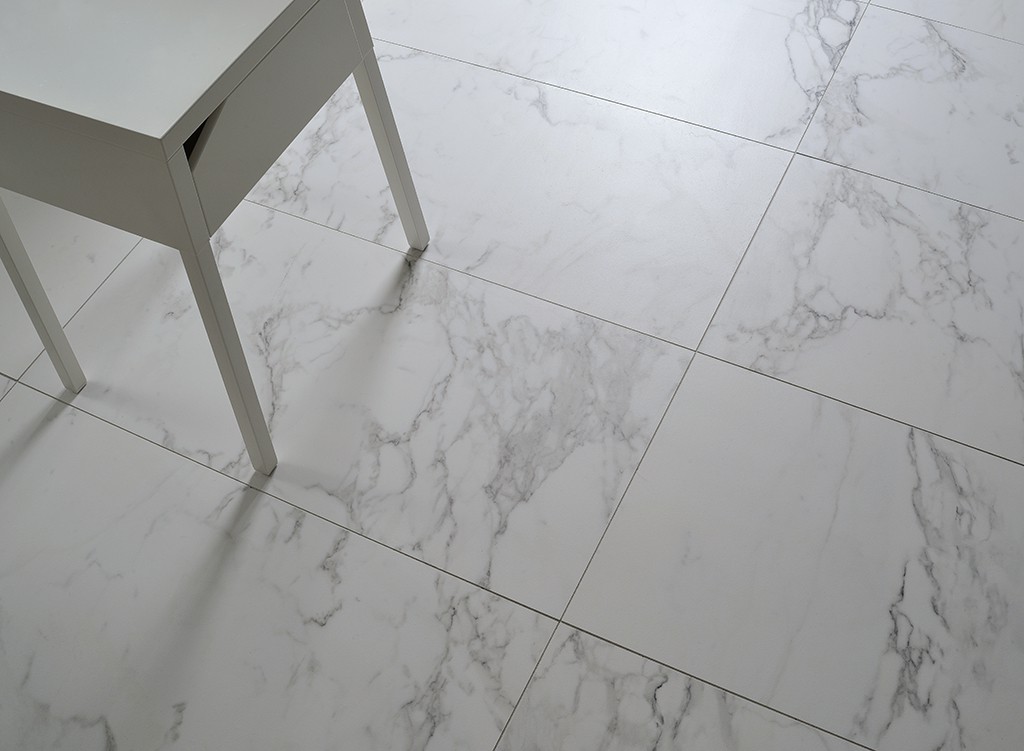Carrelage gris ou blanc