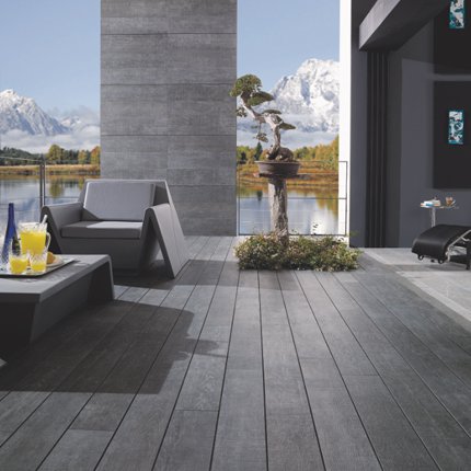 Carrelage exterieur noir anthracite