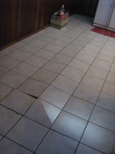 Carrelage qui se soulève