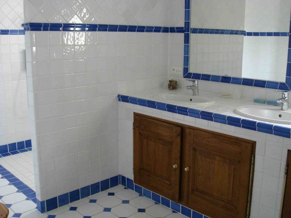 Carrelage faience blanc 20x20