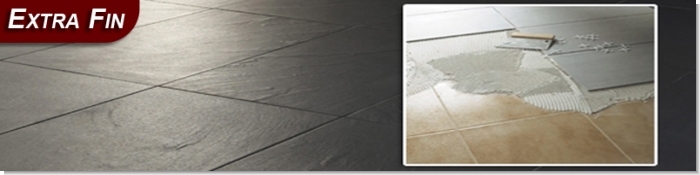 Carrelage extra fin imitation bois