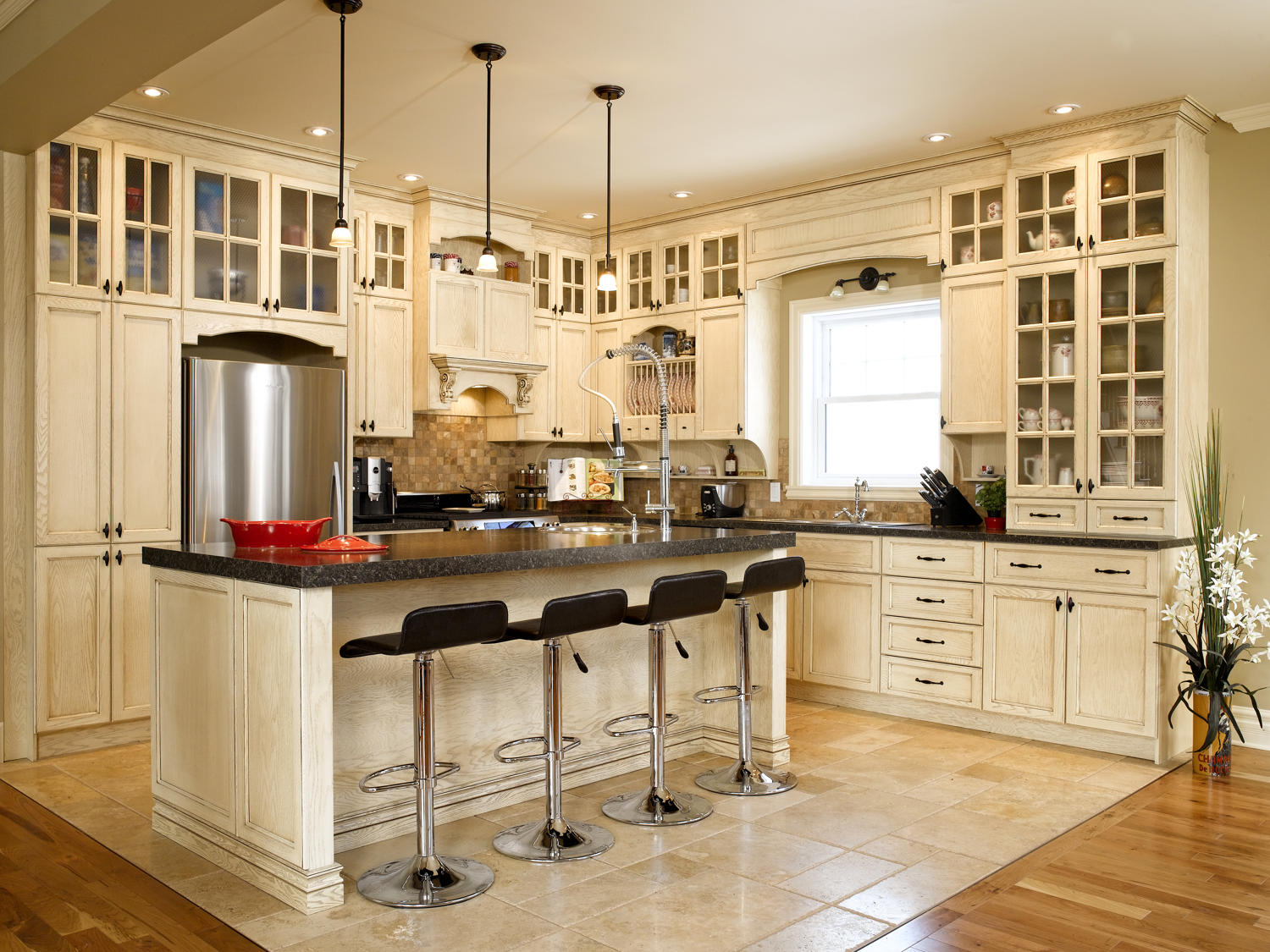 Porte armoire cuisine bois