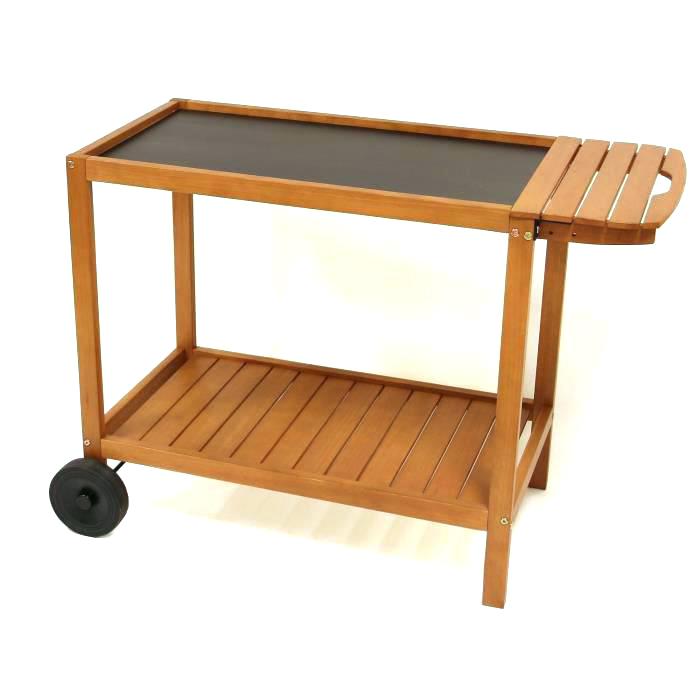 Table de cuisine orange