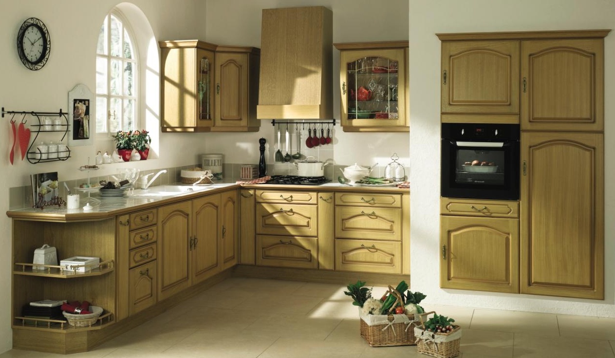 Modele de cuisine en bois