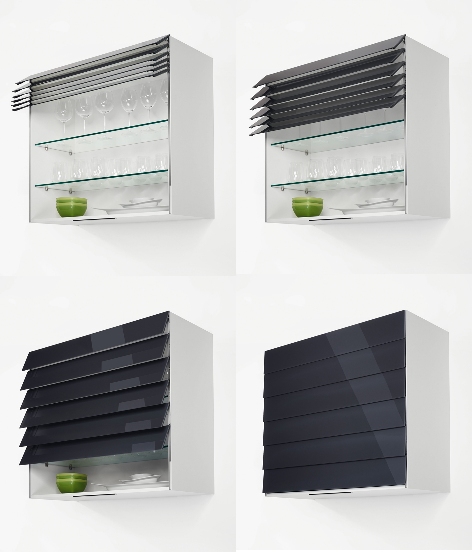 Meuble haut cuisine automatique