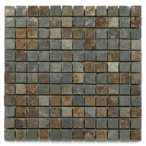 Carrelage mosaique ardoise